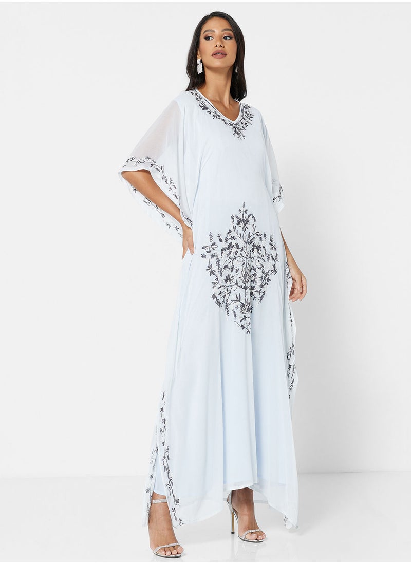 ARABIAN CLOSET EMBROIDERED KAFTAN  - Image 1