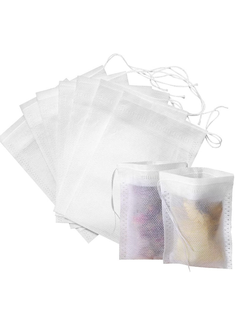 Generic - 300Pcs Tea Filter Bag, Infuser Empty Muslin Drawstring Seal Filter Tea Bags, Drawstring Herbal Bulk Tea Bags,Disposable Empty Tea Bag - Image 1