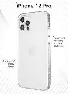 MOBILIUS for iPhone 12 Pro Case, Shockproof Protective Phone Case Cover for iPhone 12 Pro, Clear  - Image 2