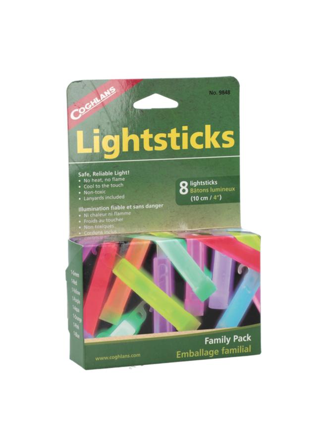 COGHLANS 8-Piece Non-Toxic Lightsticks with Chemi-Luminescent Technology Multicolor 4inch - Image 3