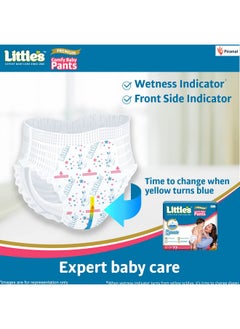 Little's Baby Diapers M Size (Medium) Pants Style | 7-12 Kg | 72 Count - Pack Of 1 | Super Jumbo Baby Diaper With Leakage Guard, Wetness Indicator & 12 Hours Absorption  - Image 5