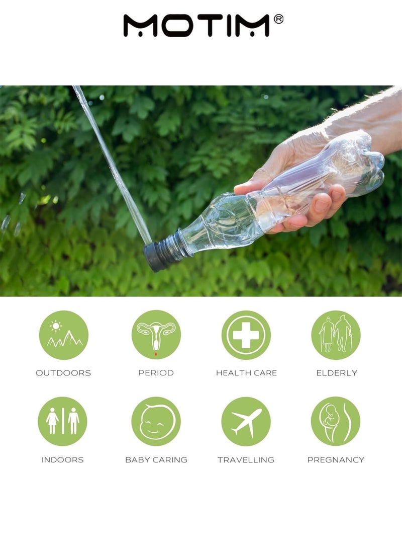 Motim 6pcs Portable Bidet  Attachable Nozzle for Bottles Durable Eco Friendly Postpartum Sprayer for Camping Hiking Individually Packed - Image 2