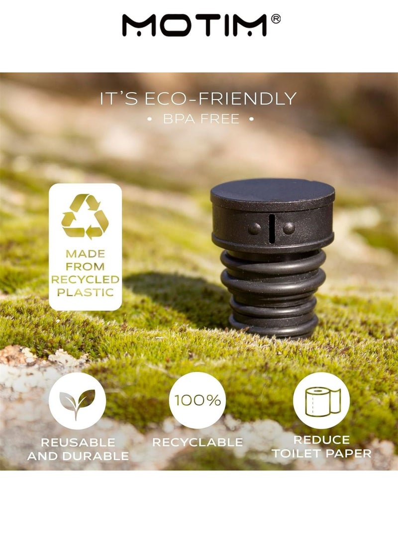 Motim 6pcs Portable Bidet  Attachable Nozzle for Bottles Durable Eco Friendly Postpartum Sprayer for Camping Hiking Individually Packed - Image 4