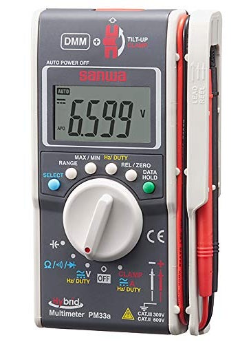 Sanwa, Japan Sanwa Japan PM33a Hybrid Digital Multimeter with open clamp sensor  - Image 2