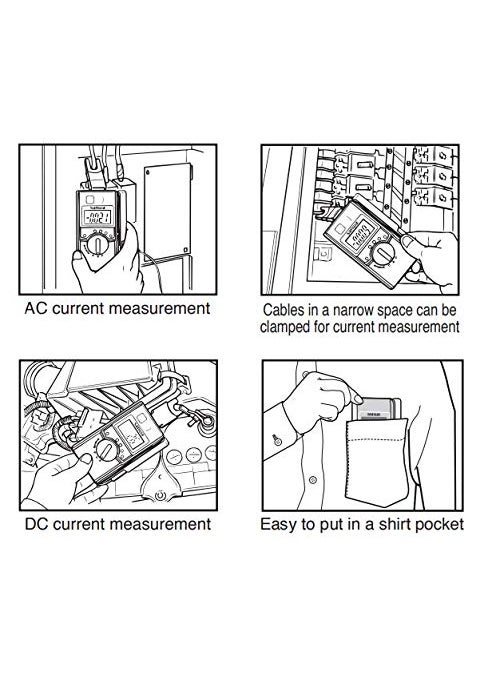 Sanwa, Japan Sanwa Japan PM33a Hybrid Digital Multimeter with open clamp sensor  - Image 5