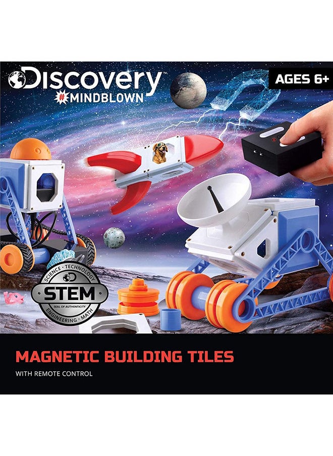 Discovery Mindblown Toy Magnetic Tiles With Remote Control  - Image 4