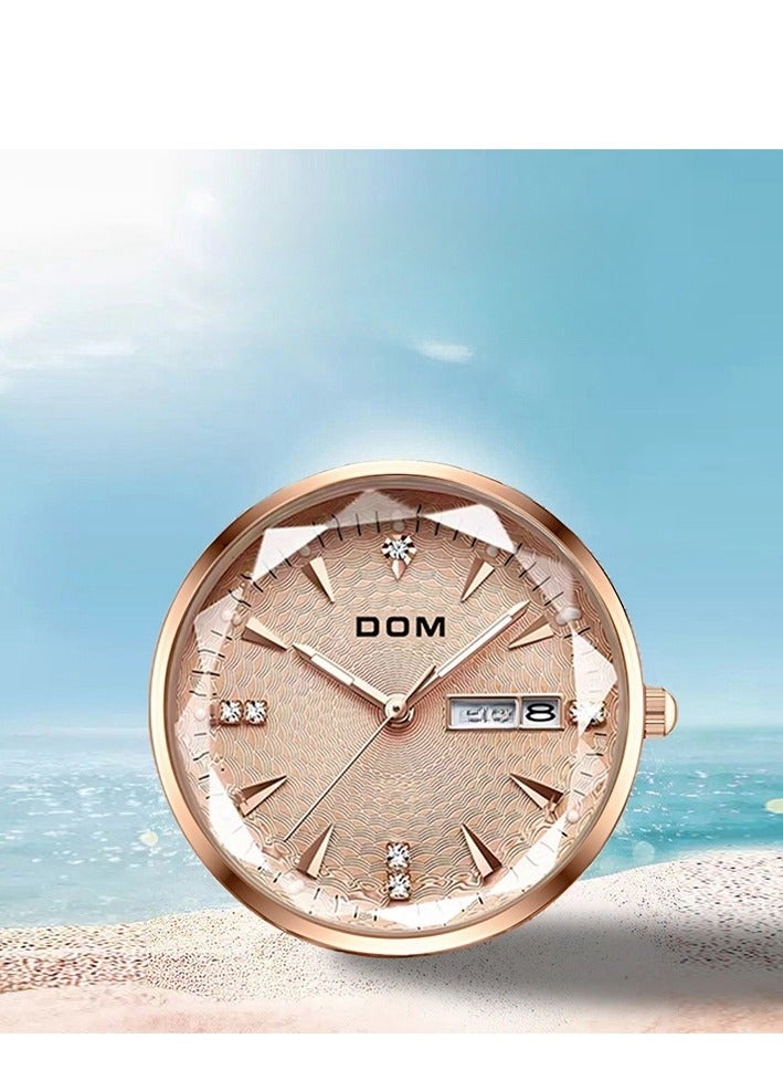 DOM Ladies' Waterproof Quartz Watch - Image 2