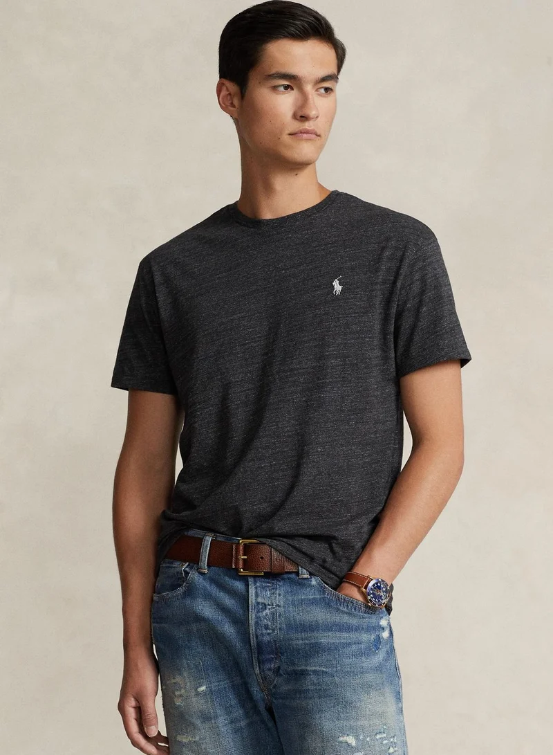 POLO RALPH LAUREN Custom Slim Fit Jersey Crewneck T-Shirt