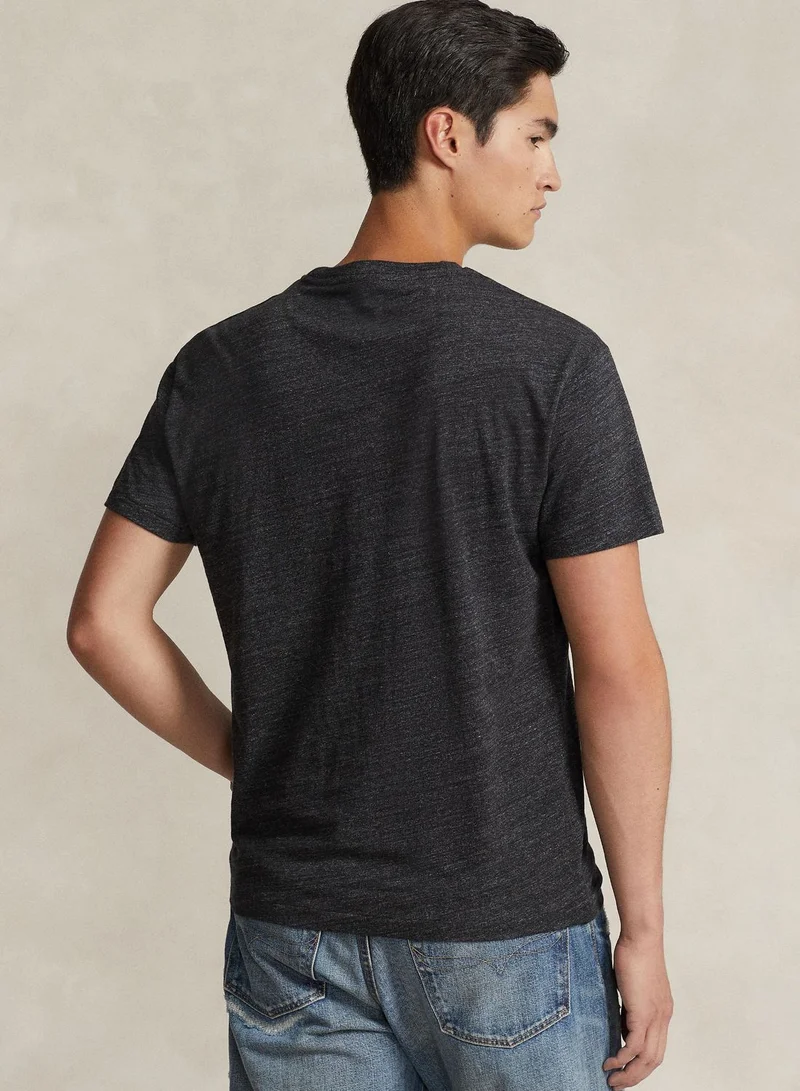 POLO RALPH LAUREN Custom Slim Fit Jersey Crewneck T-Shirt