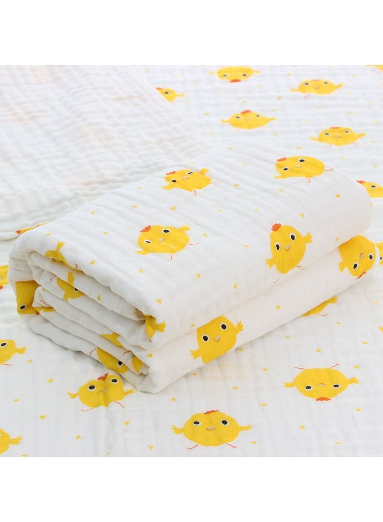 Pure Cotton Cartoon Printed Bath Towels