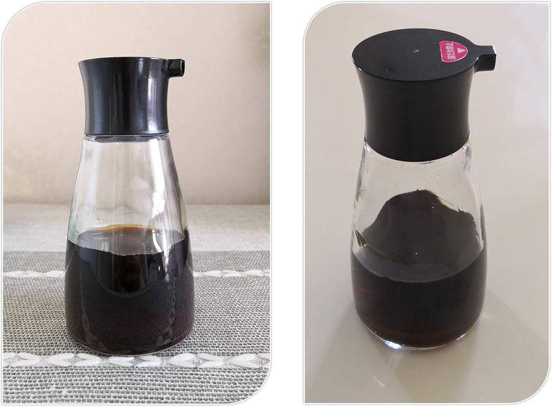 EIKS Excelity Cruet Dispenser Set for Olive Oil Vinegar Soy Sauce with Elegant Glass Bottle Kitchen Cooking Barbecue Tool - Image 5