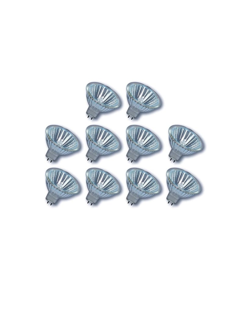 10 x Osram Halogen 50W GU5.3 12V 36"44870 WFL Decostar 50 Watt lamp warm white dimmable [Energy Class B]  - Image 3