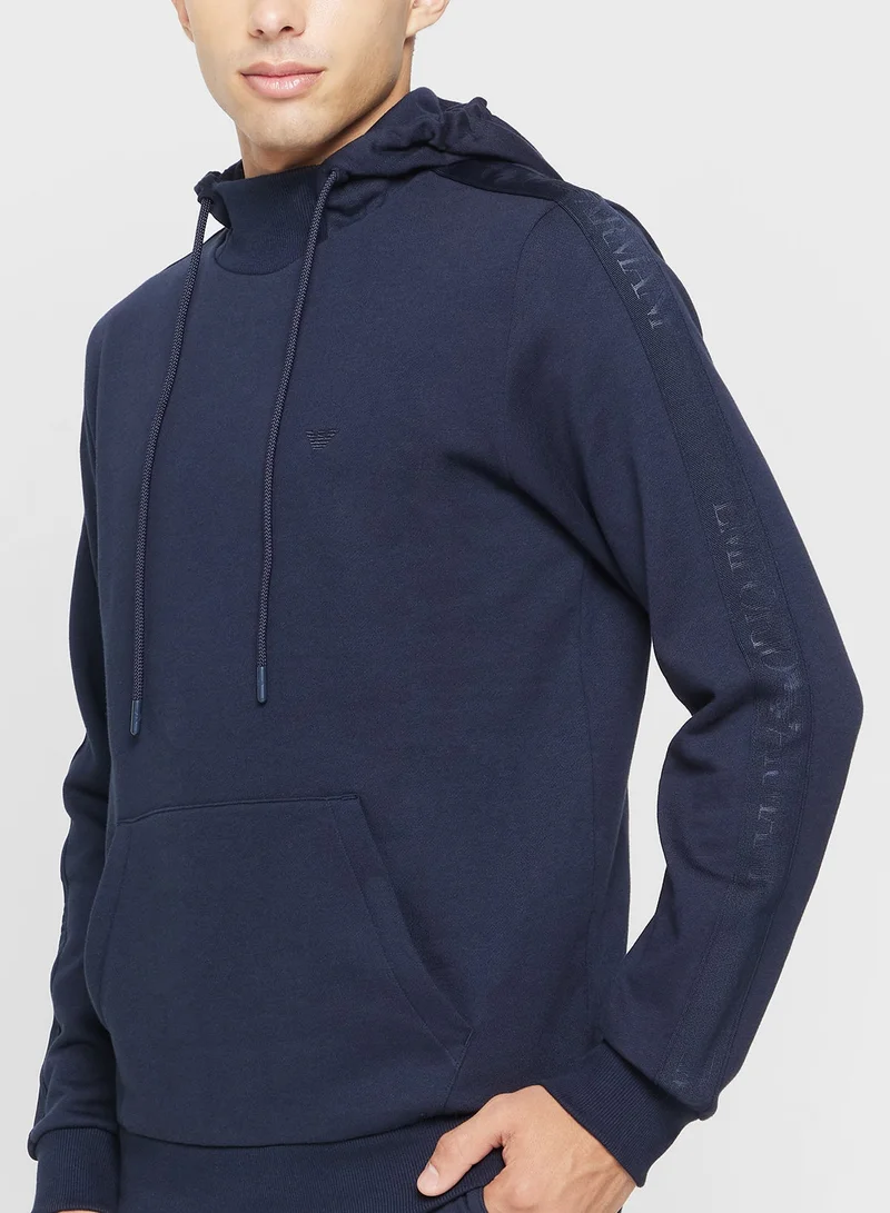 EMPORIO ARMANI  Essential Hoodie for Men | Best Price UAE