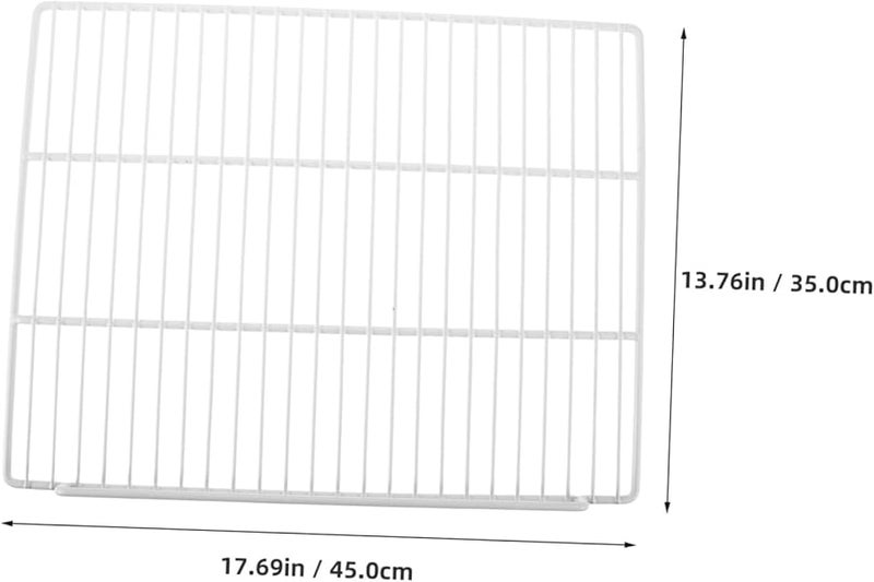 فاصل رف سلكي معدني ثقيل لتنظيم ثلاجة الفريزر 40 سم - Image 3