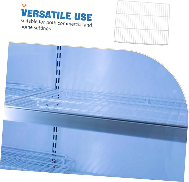 فاصل رف سلكي معدني ثقيل لتنظيم ثلاجة الفريزر 40 سم - Image 4