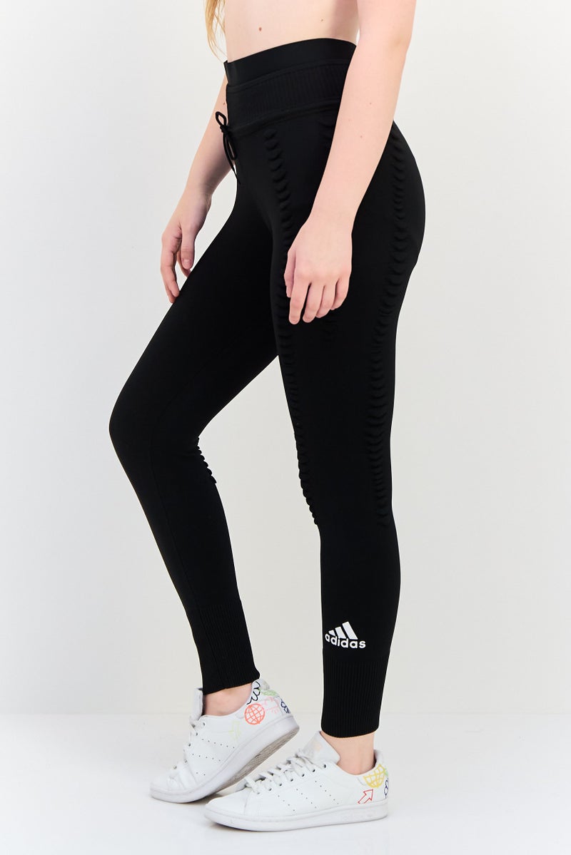Adidas Women Sportswear Fit Training Pants, Black - Image 2