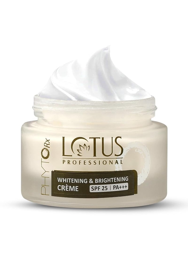 Lotus Professional phyto rx Whitening & Brightening Creme, SPF 25 PA+++, Natural, 50 g - pzsku/ZF1456BD22CDFD67F8D92Z/45/_/1733565349/a1e86552-420e-4534-881e-3e927bbd0c92