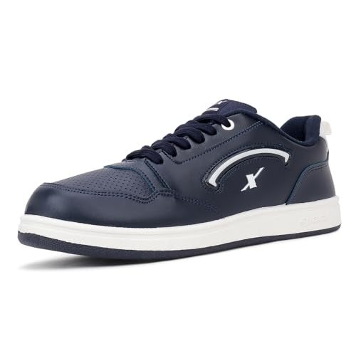 SPARX Casual Shoe SM-952 Navy Blue White for Men - Image 1