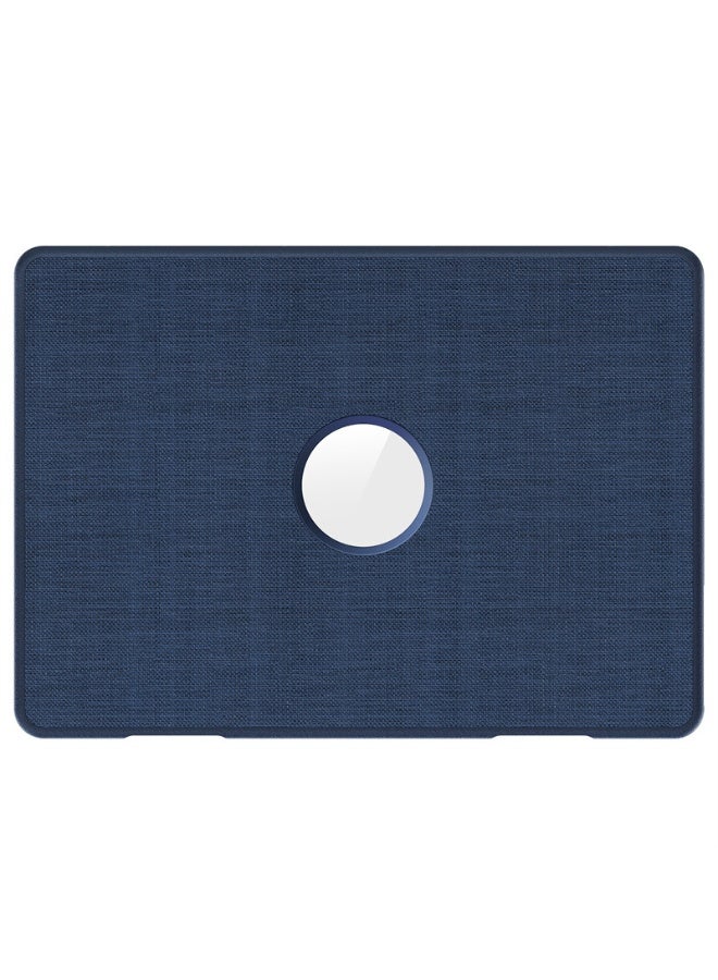 Case Compatible with MacBook Pro 16 Inch Cover 2025 2024 2023 2022 2021 M4 M3 M2 M1 A3403 A3186 A2991 A2780 A2485, Mesh Fabric Coated Hard Case with Fold Bracket - Image 5