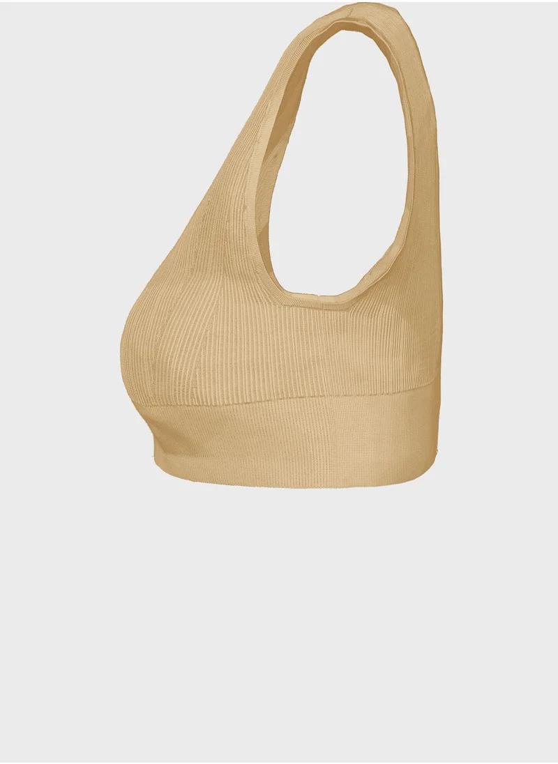 Calvin Klein Jeans Rib Sweater Bralette