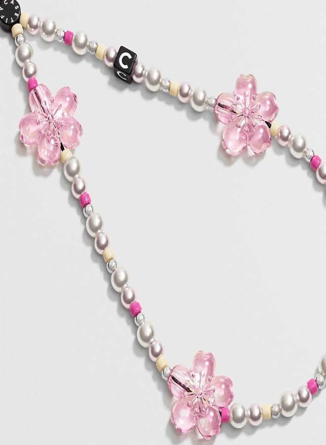 CASETiFY Flower Phone Charm [Hands-Free Phone Wrist Strap] - Cherry Blossom