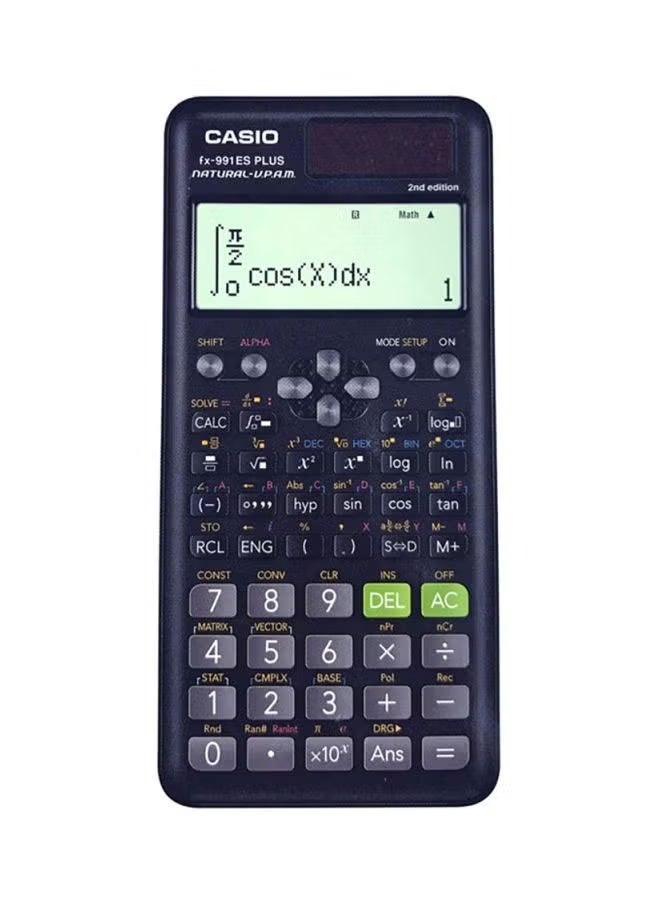 CASIO FX-991ESPLUS 2nd Edition Function Scientific Calculator Black Multicolour - Image 1