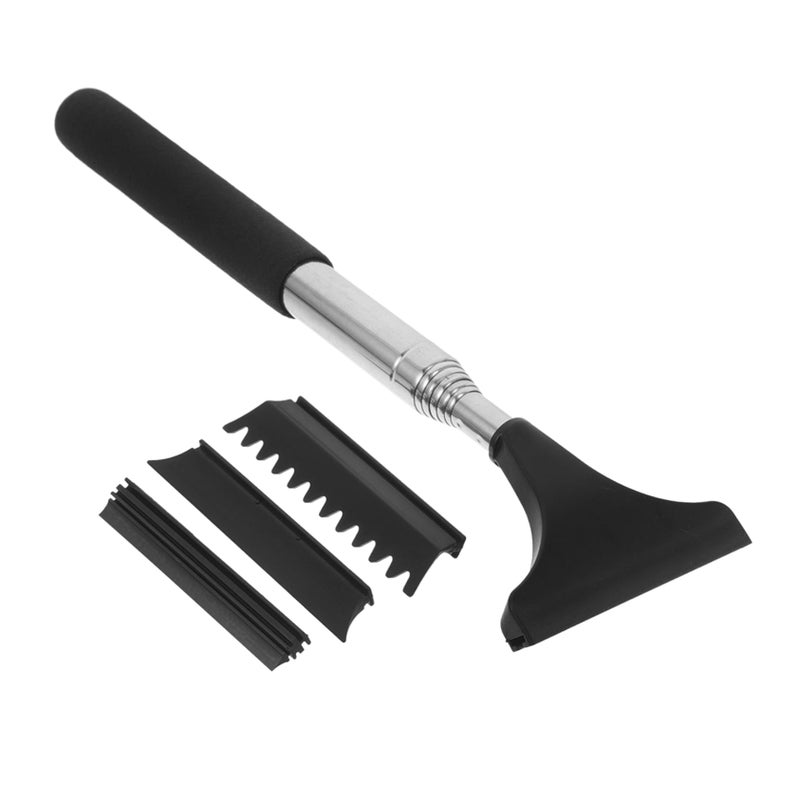 Car Windshield Snow Brush Ice Scraper Squeegee Tool for Window Cleaning and Snow Removal - Image 2