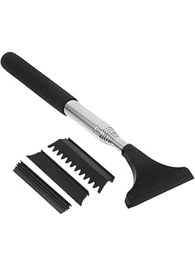 Car Windshield Snow Brush Ice Scraper Squeegee Tool for Window Cleaning and Snow Removal - Image 1