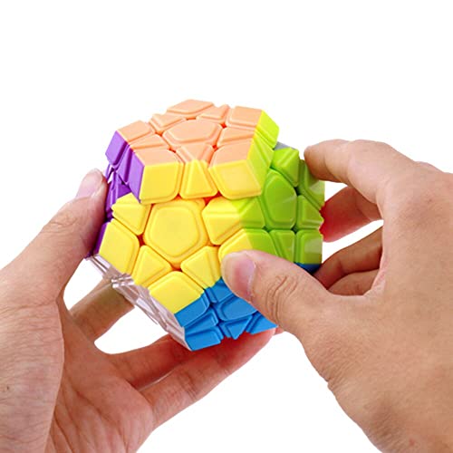 AUTHFORT Moyu Mofangjiaoshi Cubing Classroom Meilong M 3X3X12 M Megaminx Dodecahedron 3X3 Gigaminx M Cube 12 Surface Version (Speed Cube Megaminx), Kid - Image 2