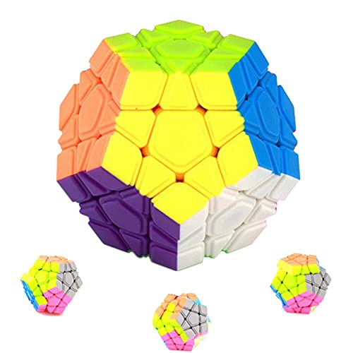 AUTHFORT Moyu Mofangjiaoshi Cubing Classroom Meilong M 3X3X12 M Megaminx Dodecahedron 3X3 Gigaminx M Cube 12 Surface Version (Speed Cube Megaminx), Kid - Image 3