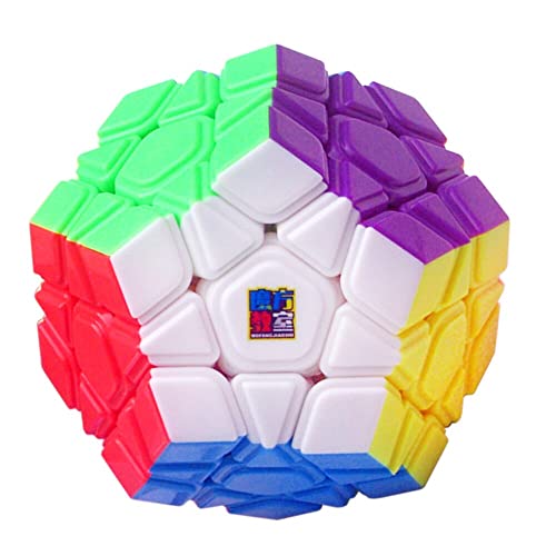 AUTHFORT Moyu Mofangjiaoshi Cubing Classroom Meilong M 3X3X12 M Megaminx Dodecahedron 3X3 Gigaminx M Cube 12 Surface Version (Speed Cube Megaminx), Kid - Image 1