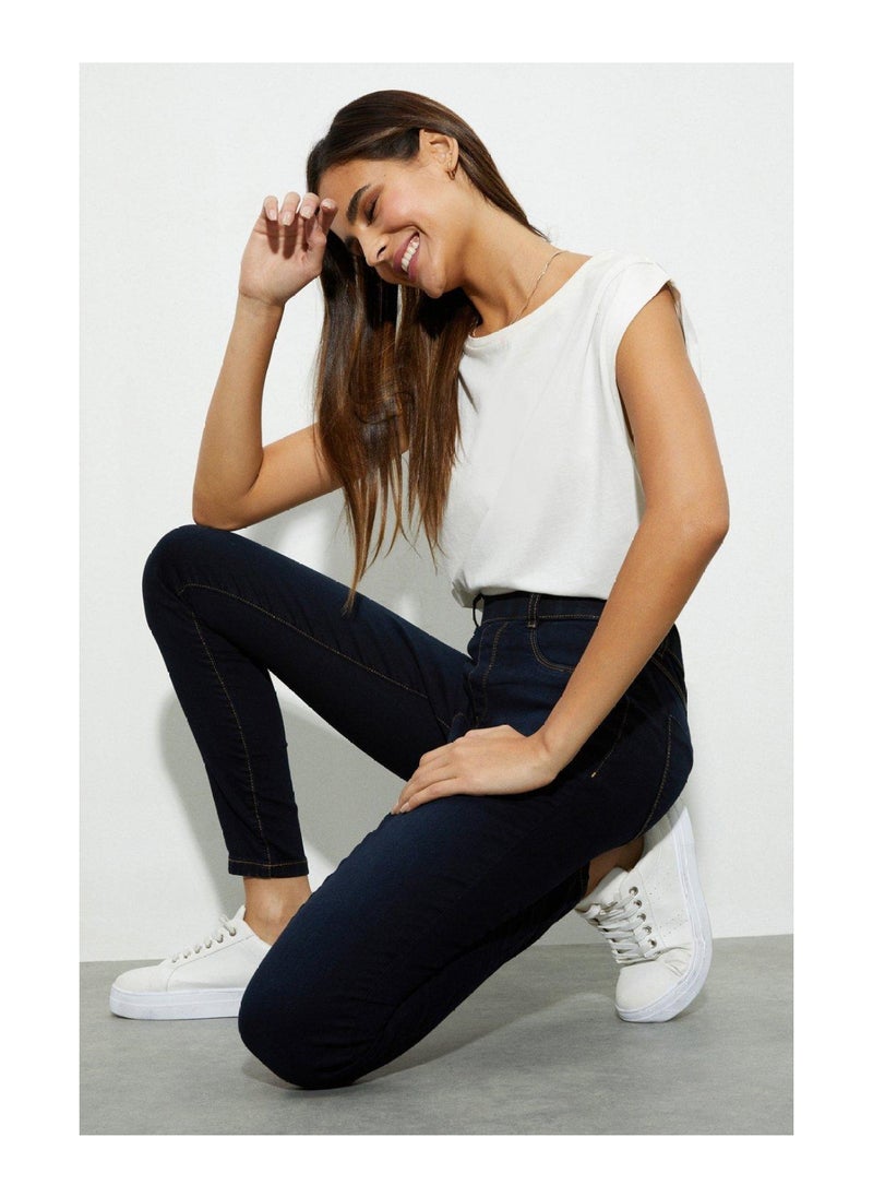 DOROTHY PERKINS - Dark Ink Regular Eden Jeggings - Image 1