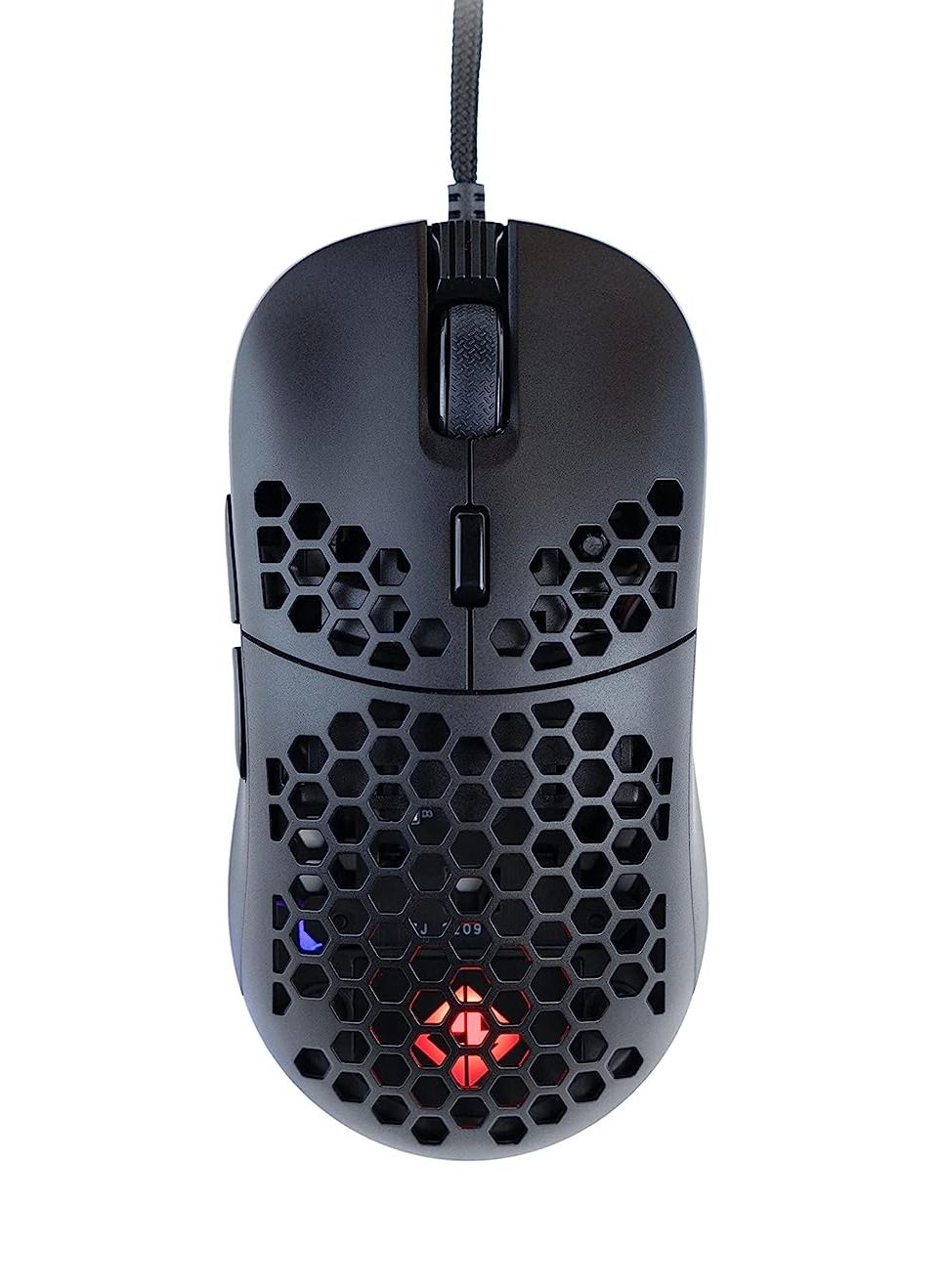 Kilonova 3370IC PRO X-Light Wired Gaming Mouse, 65 Grams, Pixart 3370 Sensor, DIY Hot-swappable Switches, 0.8MM PTFE feet, Adjustable Debounce Rate, Adjustable LOD,Software