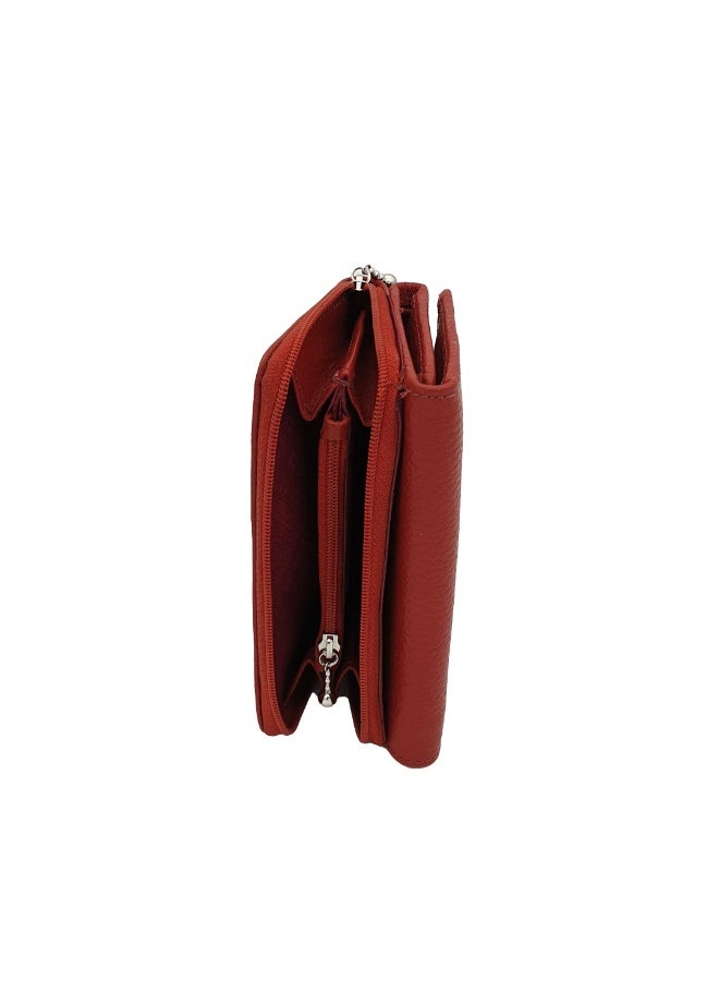 Seven K Women wallet with 2 pockets for Money & one zip pocket - Image 3