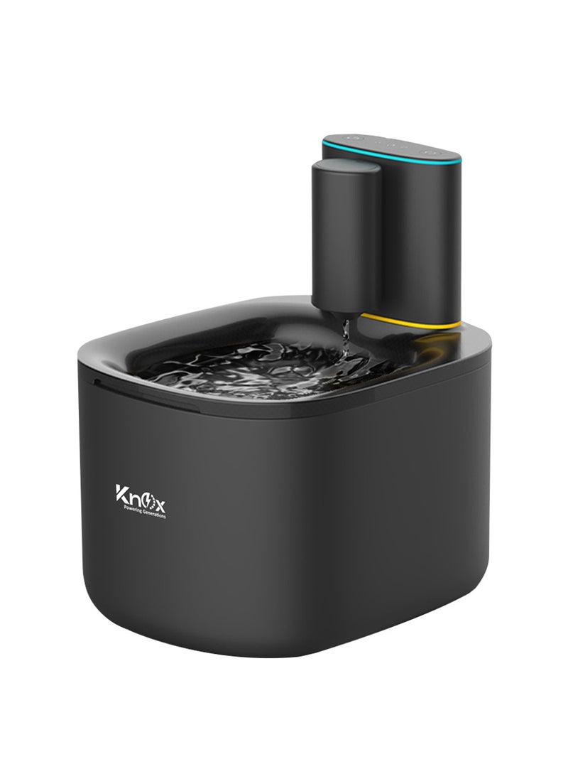 Knox Powering Generations - Cat, Pet Fountain with Rechargeable Battery for Cat Dog Water Drinking, 3.5L Automatic Pet Water Dispenser Hygienic Drinking Bowl Super Quiet for Cats, Dogs - Image 1