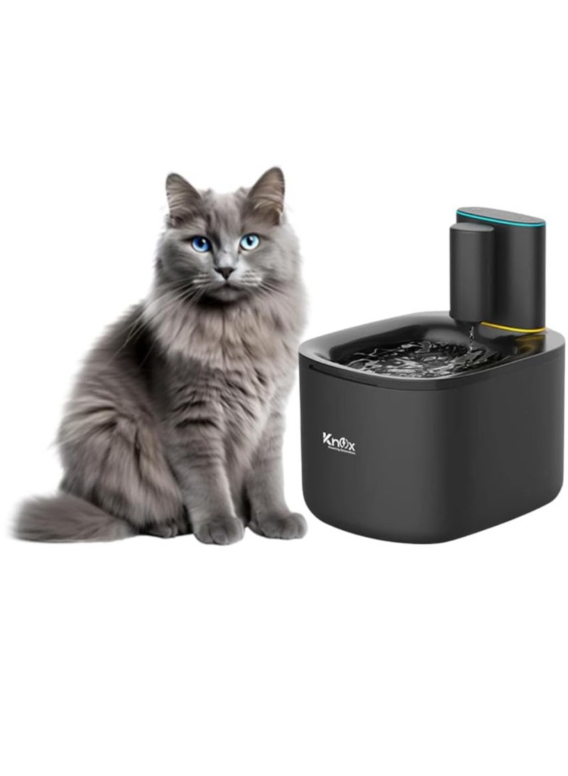 Knox Powering Generations Knox Smart Automatic Pet Water Dispenser 3.5L/135oz with Rechargeable Battery, Motion Sensor, Super Quiet Hygienic Drinking Bowl for Cats & Dogs, Large Pet water Fountain Indoor & Outdoor - Image 1