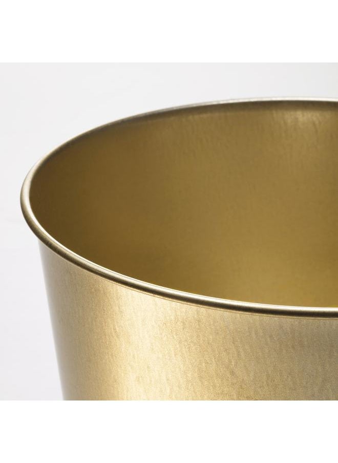Green Tiger Plant pot, brass-colour, 19 cm  - Image 5