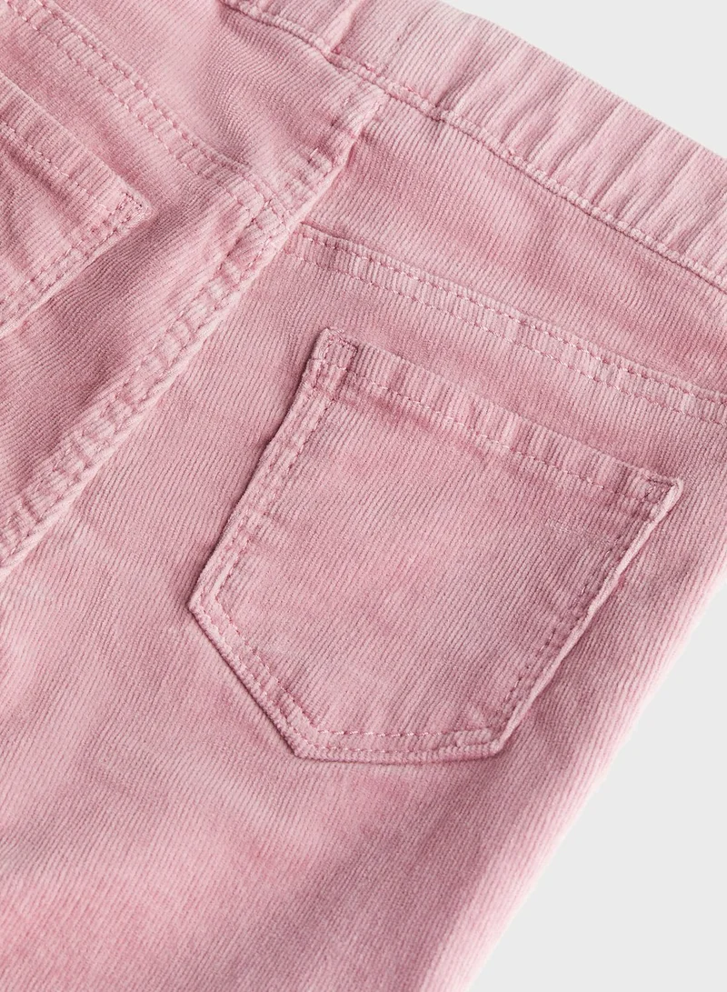 H&M Kids Flared Pull-On Corduroy Trousers