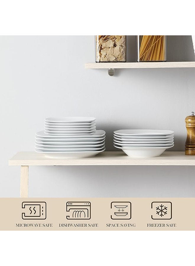 طقم بورسلين 36 قطعة - Image 2