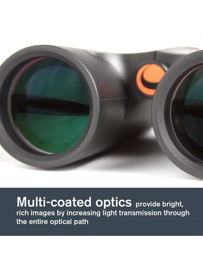 Celestron – Outland X 8x42 Binoculars – Waterproof & Fogproof – Binoculars for Adults – Multi-Coated Optics and BaK-4 Prisms – Protective Rubber Armoring 