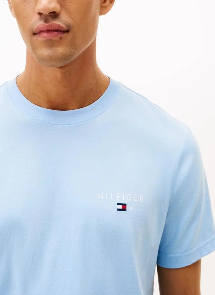 TOMMY HILFIGER  Logo Crew Neck T-Shirt for Men | Best Price UAE