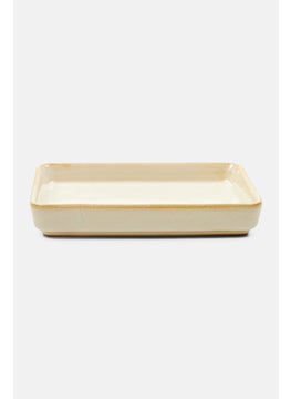 Ceramic Soap Holder 13,5 x 8,5 x 3 cm, Cream