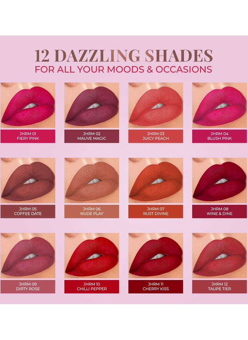 Just Herbs Just Herbs Matte Lipstick 4.2 gm  - Image 3