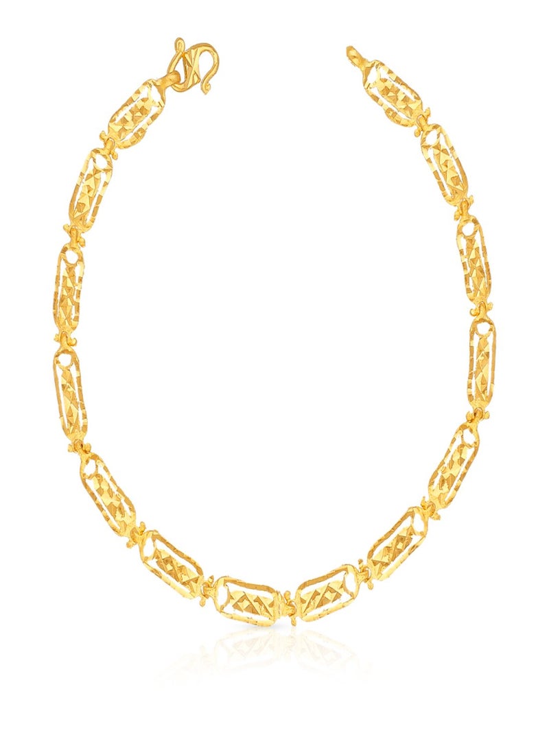 Malabar Gold and Diamonds 22 KT 916 Purity Gold Bracelet AIBR127  - Image 1