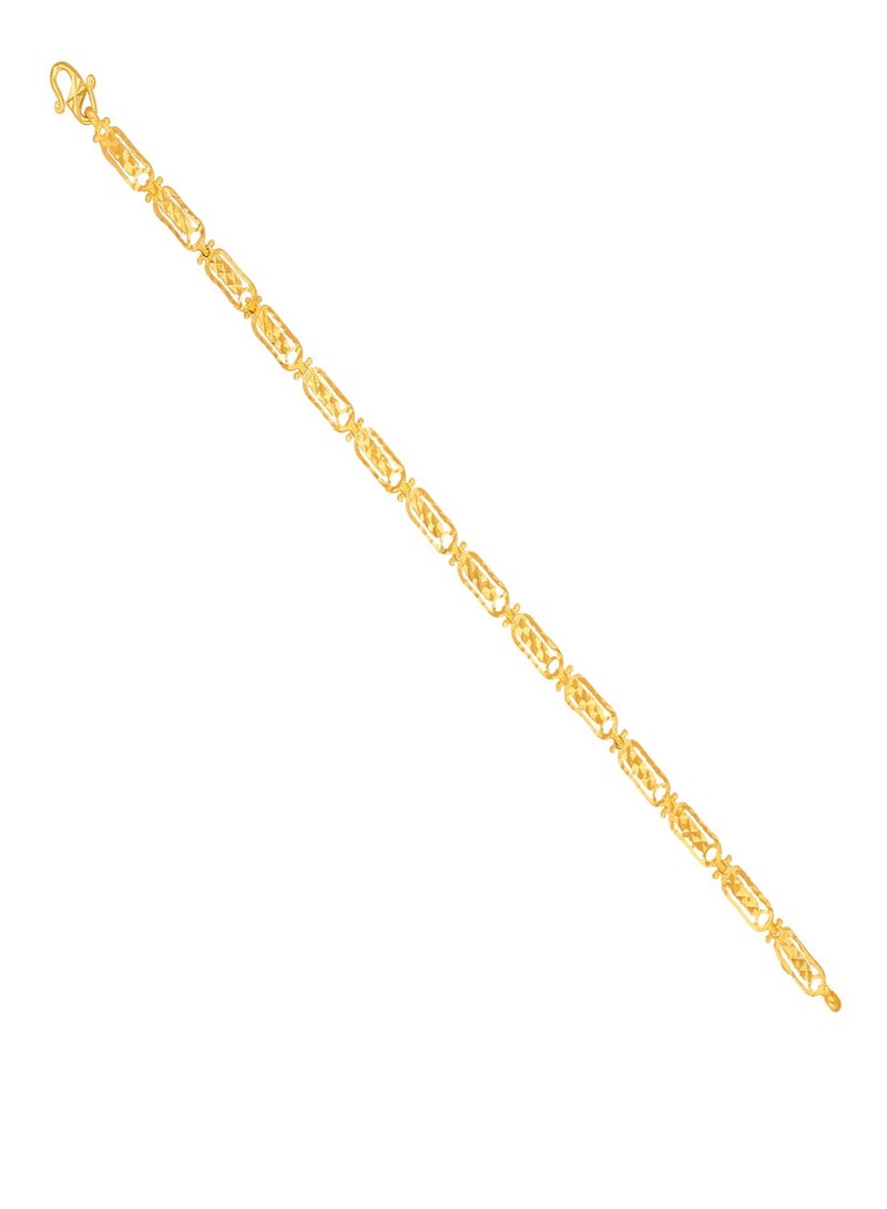 Malabar Gold and Diamonds 22 KT 916 Purity Gold Bracelet AIBR127  - Image 2