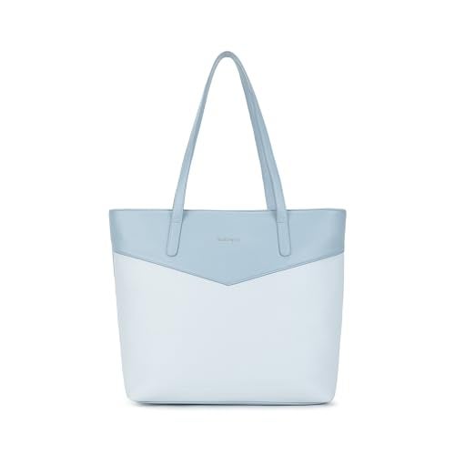 Fastrack Casual Laptop Tote Bag for Girls, Large Size with a Zipper Closure and Padded Laptop Compartment, Compatible with Laptops up to 15 inches, Double Handle Type - Image 1