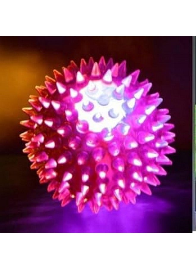 INAAYA Flashing Bouncing Sound Ball Colourful Playing Ball Toy for Pets Spiky Light Up Toy for Kids, Boys and Girls (Multicolour) (Set of 6) - pzsku/ZF14767FC1C5D584C3E7BZ/45/_/1736426618/a43e9740-9424-4075-b332-4afbe7aba701