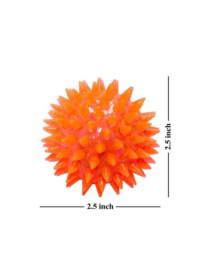 INAAYA Flashing Bouncing Sound Ball Colourful Playing Ball Toy for Pets Spiky Light Up Toy for Kids, Boys and Girls (Multicolour) (Set of 6) - pzsku/ZF14767FC1C5D584C3E7BZ/45/_/1736426626/0d4e006e-1ff0-4dd9-9415-7aa42dd21eca