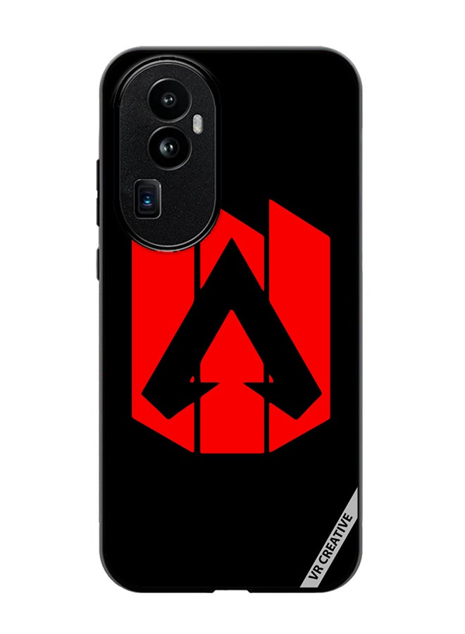 VR CREATIVE Protective Case Cover For Oppo Reno 10 Pro Plus Red Logo  Apex Legends Design Multicolour - Image 1