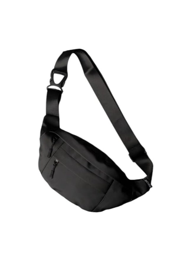 Waterproof crossbody bag for men and women - black - Image 1